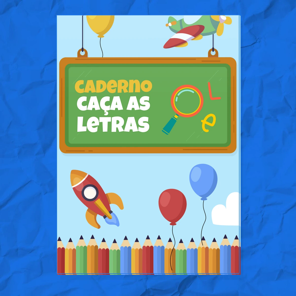 CADERNO CAÇA AS LETRAS – Percepção Visual e Alfabeto