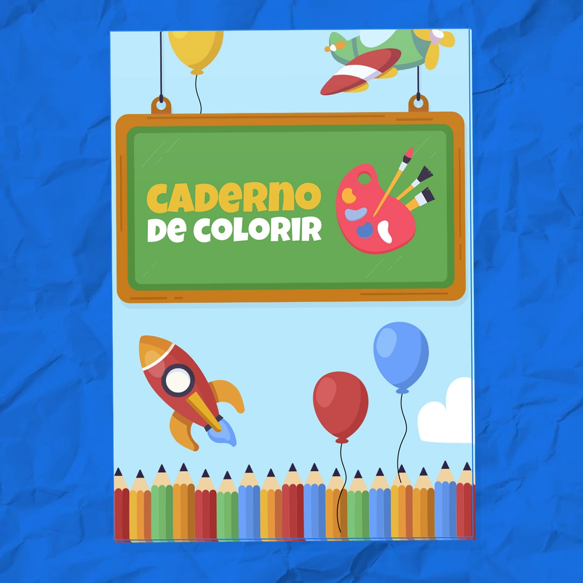 CADERNO DE COLORIR – Leitura e Pintura de Animais