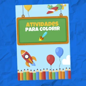 CADERNO ATIVIDADES PARA COLORIR – Pintura e Alfabetização