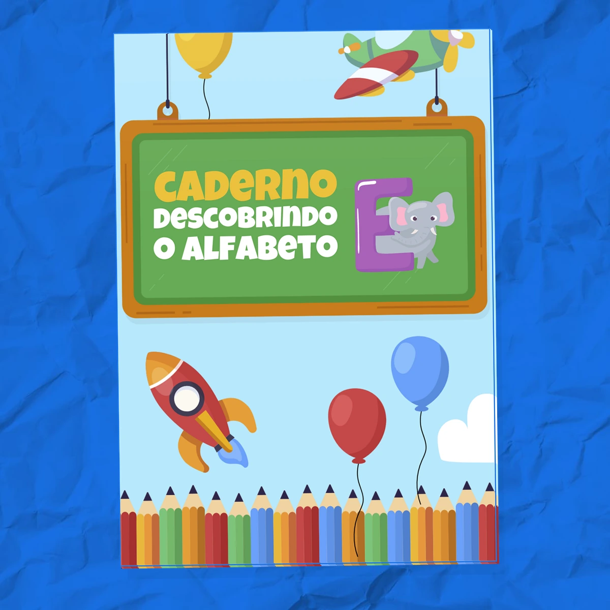 CADERNO DESCOBRINDO O ALFABETO – Identificação de Letras Iniciais