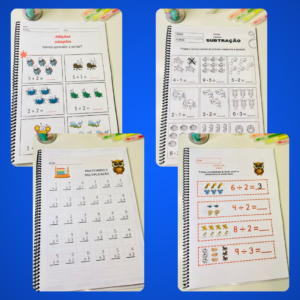 Combo 4 Apostilas - OPERAÇÕES BÁSICAS