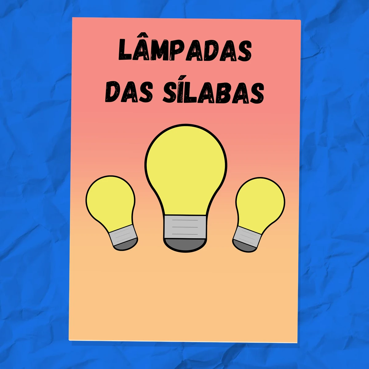 LAMPADA DAS SILABAS LAMPADA SILABAS